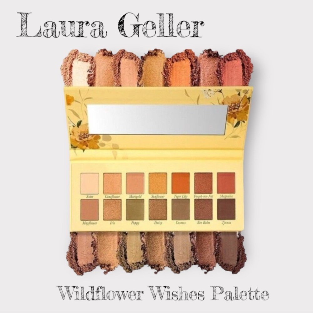 BRAND NEW Laura Geller Wildflower Wishes Eyeshadow Palette - Warm Tones